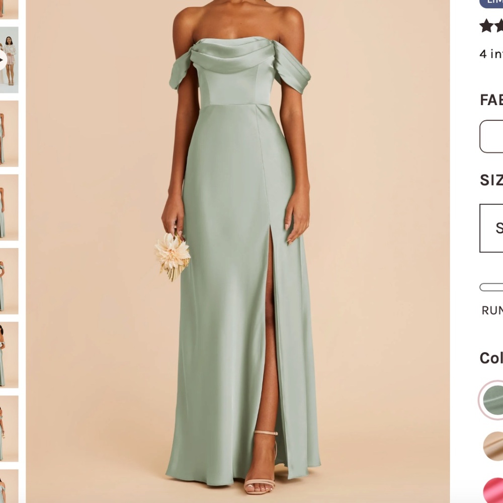 Mia Convertible Dress - Satin Sage